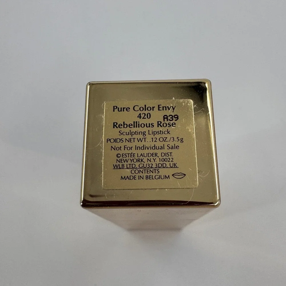 Estee Lauder 420 Rebellious Rose NEW Pure Color Envy Sculpting‎ Lipstick 3.5g